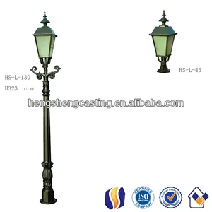 galvanized height 3 m street cast iron lamp post
