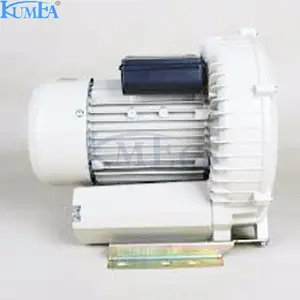 KMECO 11 KW 220 / 380 V Rated Voltage Low Noise Aluminium Alloy Air Ring Blower