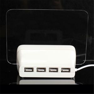 Sveglia Digitale con Lavagna Luminosa a LED per Messaggi e Promemoria, con 4 Porte USB - Product Image 3