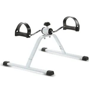 Mini bicicleta de ejercicio plegable, máquina de ejercicio fácil para personas mayores, de acero plegable