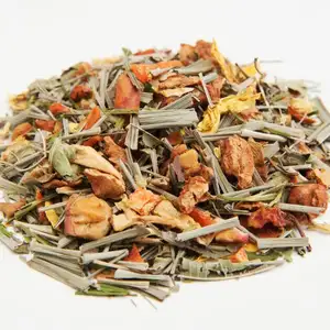 Merlin Bird Dried Ginger Tea Dried Lemon Grass Organic Herbal flavoured Tea For wholesale