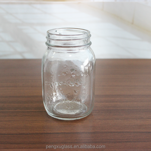 Large bouche ronde vide 500 ml conserve <span class=keywords><strong>confiture</strong></span> bocal en verre alimentaire pour légumes - Product Image 1