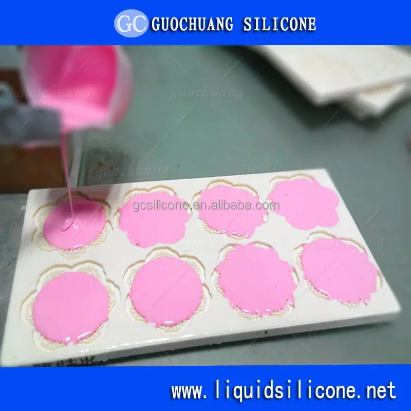 Caoutchouc de silicone pour la fabrication de moule, 10 pièces sans échantillon