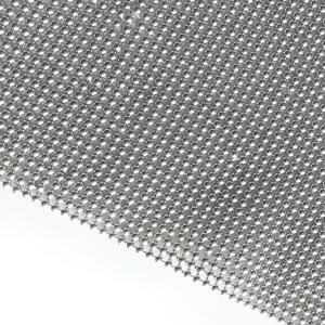 De tela de lentejuelas perlas de aluminio de malla - Product Image 2