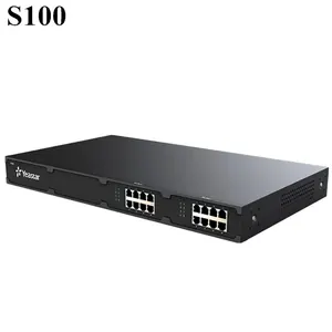 Hasta 100 usuarios y 30 llamadas simultáneas VoIP PBX S100 yeastar