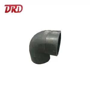 socket fusion butt fusion HDPE water pipe fittings hdpe reducer 45 degree elbow