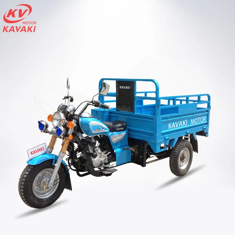 New Arrive 200CC Loncin Water-Cooling Heavy Duty 3 Wheel Cargo Motor Tricycle Trike Tipper Cargo Tricycle