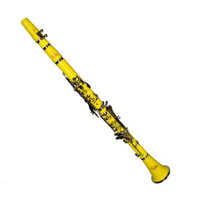 <span class=keywords><strong>Clarinete</strong></span> de 17 Teclas en Sib, Cuerpo de Plástico ABS de Alta Calidad, Color Amarillo - Product Image 1
