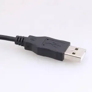 USB 数据同步充电电缆为索尼 E052 A844 A845 随身听 MP3 MP4 播放器黑色 1.2 米