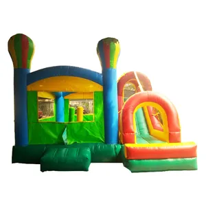 Fabrikant Hot selling kids outdoor springkasteel springkussen met glijbaan