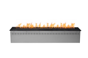 Cheminée inno fire — foyer électrique automatique à bio-éthanol, 36 pouces, en acier inoxydable - Product Image 4