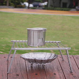 700ML Stainless Steel <strong>Camping</strong> <strong>Cups</strong> with Portable Handles and Lid for Backpacking Coffee Pot <strong>Cup</strong> - Product Image 3
