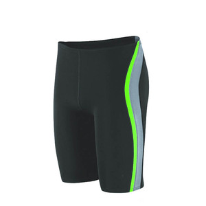 GRS recyclé bas quantité minimale de commande bas quantité minimale de commande professionnel école de natation maillot de bain jammer hommes style compétition maillot de bain pantalon compressé maillot de bain court No.63a - Product Image 2
