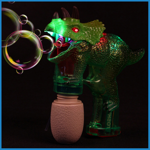 Pistola de agua con forma de animal, juguete de burbuja de dinosaurio - Product Image 4