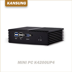Barato Dual LAN 4 COM 2 HD Video puertos USB 12 V perro <span class=keywords><strong>reloj</strong></span> Core i5-4200U Dual Core Ubuntu sin ventilador X86 Mini PC - Product Image 4