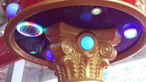 Đồng Xu Hoạt Động <span class=keywords><strong>Kiddie</strong></span> Rides Di Động Carrousel Nhỏ Fairground Merry-Go-Round Mini Trong Nhà <span class=keywords><strong>Carousel</strong></span> Horse Để Bán - Product Image 6