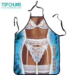 Vente en gros personnalisée de la lingerie <span class=keywords><strong>sexy</strong></span> amusante Belle Cosplay imprimée, costume de fête d'Halloween et de Noël, <span class=keywords><strong>tablier</strong></span> pour hommes et femmes - Product Image 5