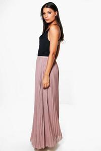 Fabbriche di Abbigliamento Cinesi, <span class=keywords><strong>Gonna</strong></span> <span class=keywords><strong>Lunga</strong></span> Plissettata Estiva per Donna in Chiffon di Poliestere con Logo Personalizzato, Alta Qualità - Product Image 4