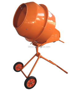 Mixer Beton Efisiensi Tinggi Bersertifikat CE Tipe AU 120L-200L dengan Produktivitas 12M/H dan Motor 375W - Product Image 1