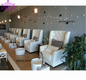 <span class=keywords><strong>Blanc</strong></span> professionnel de <span class=keywords><strong>manucure</strong></span> et de pédicure clou d'équipement de chaise de spa - Product Image 1