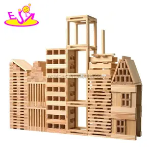 New kids wooden building blocks toy,creative children wooden toy blocks,Preschool toys building baby wooden block W13A058