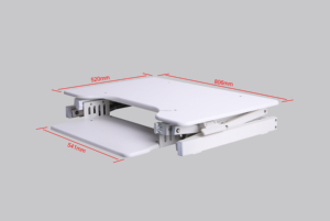 โต๊ะวางแล็บท็อป,โต๊ะยืนปรับความสูงได้ตามหลักสรีรศาสตร์ - Product Image 2