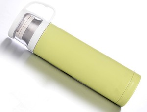 termo de doble pared de acero inoxidable con la tapa de vidrio dos tazas - Product Image 4