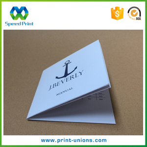 Xiamen barato impresión de flyer folleto plegable pequeña cartulina - Product Image 2