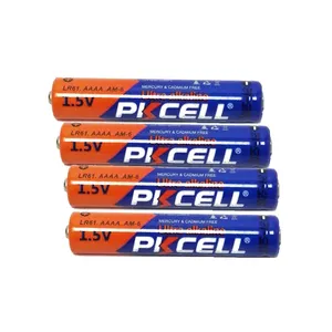 Batería Ultra alcalina aaaa lr61, 1,5 v, 4a, batería seca para auriculares de diente azul