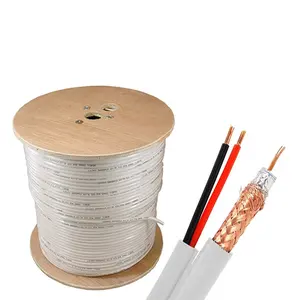 Rg59 Cable Rg 58 Rg 59 Rg59 With Power White Rg6 Rg-6 2c Coaxial Cable Reel