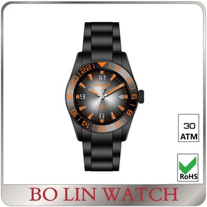<span class=keywords><strong>El</strong></span> movimiento mecánico automático de Japón mira <span class=keywords><strong>el</strong></span> reloj del buceador del OEM 30ATM - Product Image 1