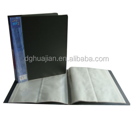 Папка для файлов PP, карманная папка для витрин от производителя Dongguan