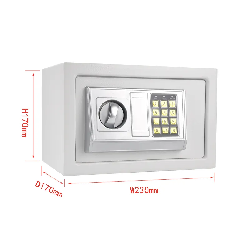 Small Box Safe For Kids Steel Electronic Safe Cash Box Hotel Home Digital Mini Safe Box Cheap Price