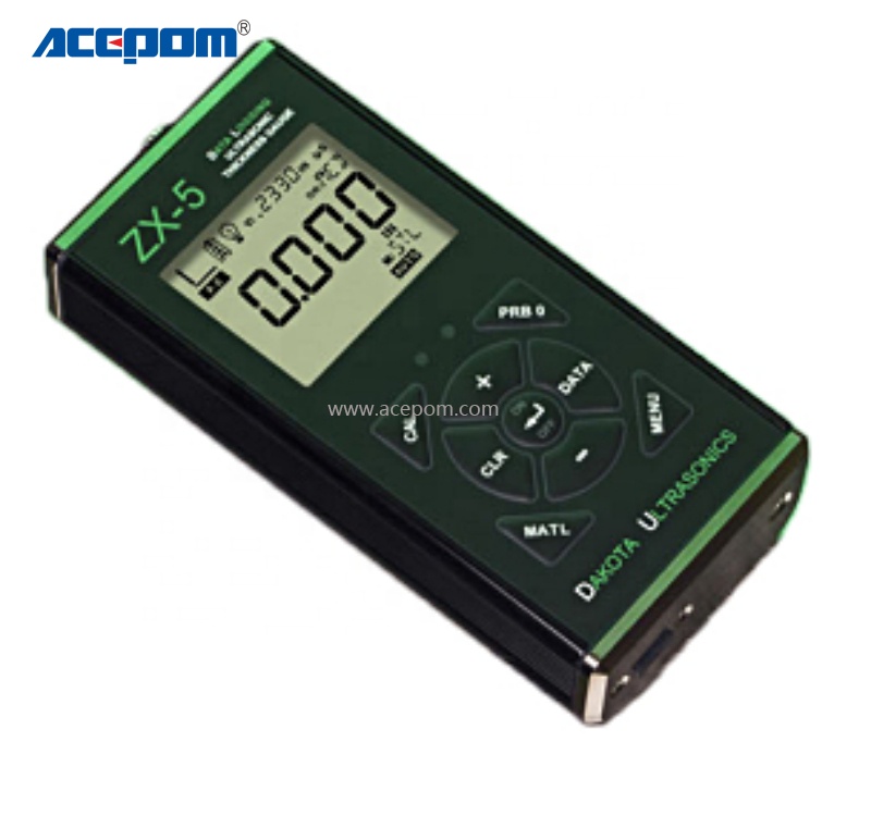 DAKOTA ZX-6DL Ultrasonic Thickness Meter - Portable, Smart Design