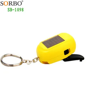 2020 China Solar Dynamo Torch Supplier Mini Torch USB Flash Light