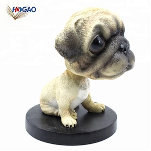 Muñeco <span class=keywords><strong>de</strong></span> Peluche para el Tablero del Automóvil, Cabeza Móvil <span class=keywords><strong>de</strong></span> Perro <span class=keywords><strong>Shar</strong></span> <span class=keywords><strong>Pei</strong></span>, Decoración para el Hogar y la Oficina, Venta al por Mayor OEM - Product Image 4