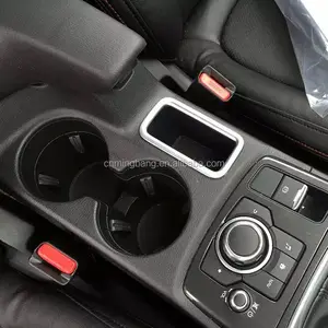 Kualitas tinggi ABS Chrome Bingkai Kunci Untuk Mazda CX-5 2015 Mobil Aksesoris Interior