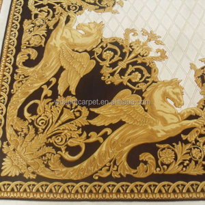 <span class=keywords><strong>Tappeto</strong></span> di Lusso in Misto Lana e <span class=keywords><strong>Viscosa</strong></span>, a Pelo Lungo, Fatto a Mano, Antimicrobico, Adatto agli Animali Domestici, Reversibile e Antiscivolo - Product Image 6