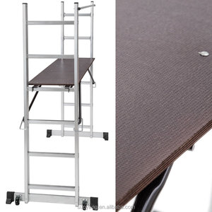 Échelle télescopique en aluminium SOYOUNG 3M, style industriel, échelle pliante avec isolation pour la maison et l'appartement - Product Image 6