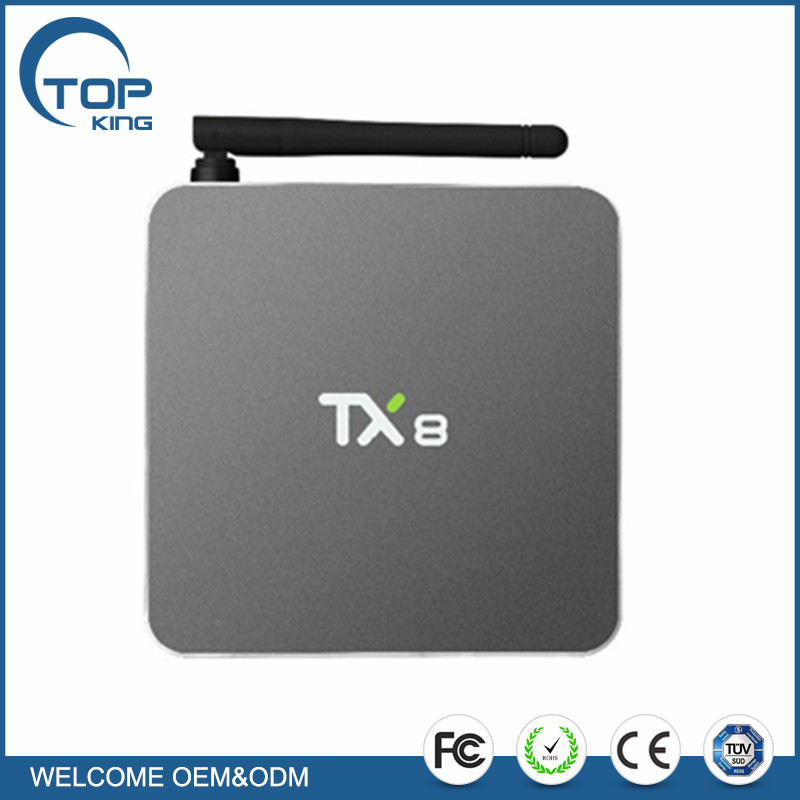 Amlogic s912 Kodi addons TX8 2G 32G TV Box android 6.0 Octa core installer livraison play store app XBMC android tv boîte