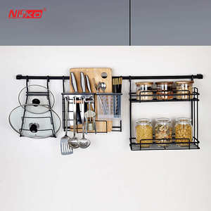 Cnsunko — étagère murale suspendue en aluminium, à suspension, pour <span class=keywords><strong>cuisine</strong></span> - Product Image 6