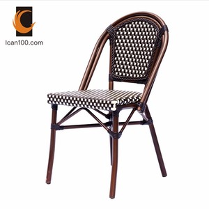 Sillas <span class=keywords><strong>de</strong></span> Café Estilo París Ligeras e Irrompibles para Restaurante al Aire Libre - Product Image 1