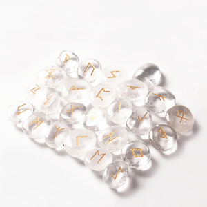 2023 Cheap Natural <strong>Crystal</strong> <strong>Chakra</strong> Stone Symbols <strong>Set</strong> for Wicca - Product Image 4