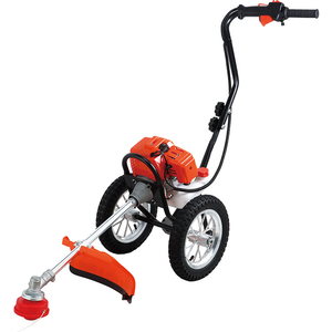 Desbrozadora Portátil de Tipo Rueda, Máquina Cortadora de Césped <span class=keywords><strong>Manual</strong></span> a Gasolina - Product Image 5