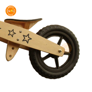 Bicicletta Senza Pedali in Legno per Bambini, Giocattolo Educativo Attraente all'Ingrosso - Product Image 3