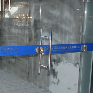 باب مكتب جودة عالية زخرفة الزجاج المقسى الفولاذ المقاوم للصدأ الحديثة أبواب دخول مبنى المكاتب الداخلية الألياف الزجاجية CN;GUA - Product Image 6