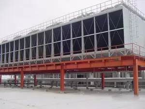 About Cooling Tower Top Cost Performance FRP Square Open Cooling Tower