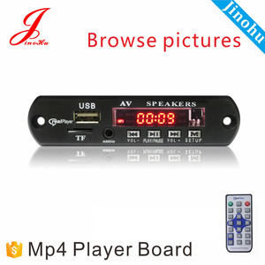 1080 p Mp3 Mp4 película FM Radio USB decodificador bordo Kit, jinohu coche Mp5 TF player aduio formato Módulo de circuito - Product Image 4