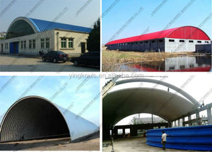 LS-240 קשת ארוך מתעקל גג בניין חומר להרכיב מכונה - Product Image 4