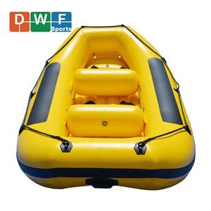 4 אנשים מתנפח בנהרות רפטינג עם אלומיניום משוטי גבוהה פלט אוויר משאבת - Product Image 2